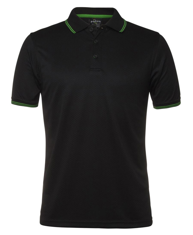 Jacquard Contrast Polo image4